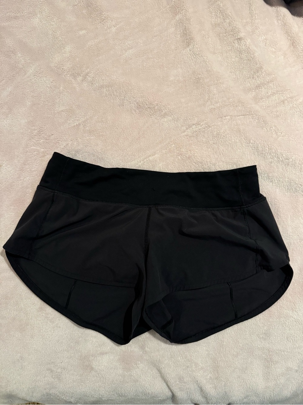 lululemon athletica Black Women's Running Shorts